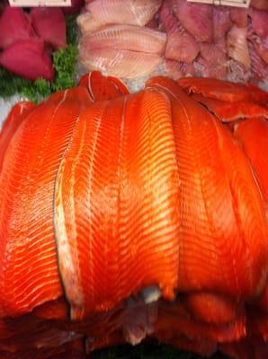 The freshest wild salmon.