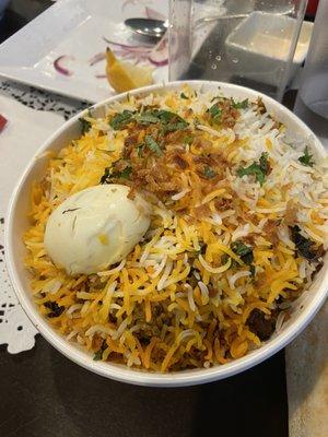 Goat Dum Biryani