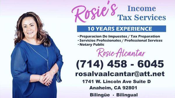 Rosie's Income Tax Services