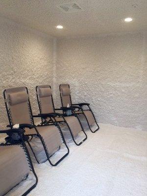 Meditation Salt Room - Our quiet room, dedicated to Adults only.