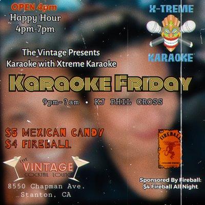 XTREME KARAOKE FRIDAY