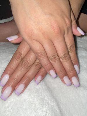 Dip with French Nail Addition.