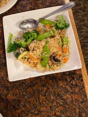 Veggie fried rice