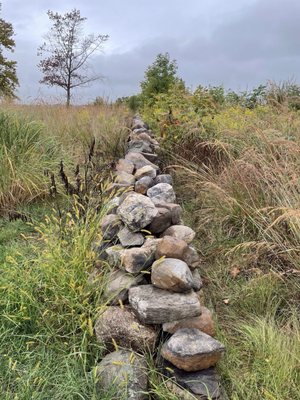 To me - from the viewpoint of the soldier protecting the wall