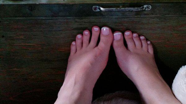 Love my pedicure from The Nailry!