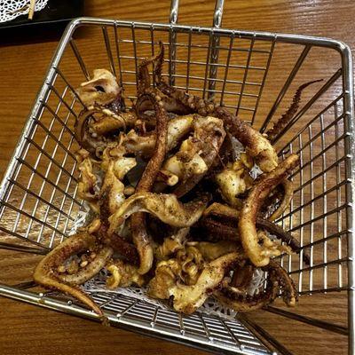 Fried Squid Tentacles