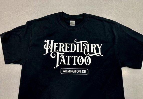 Hereditary Tattoo has plenty of merchandise to wear and show off.