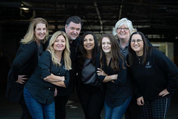 The Blackwell Team! - From left to right, Stacy S., Heather, Ken, Leigh, Jasmine, Julie, & Stacey C.