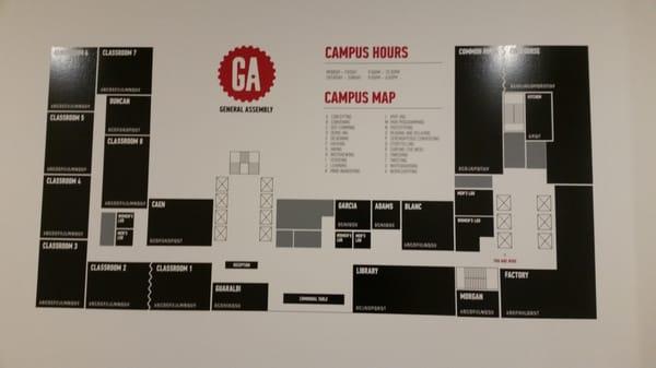 Campus map