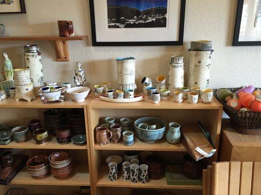 exceptional pottery selection