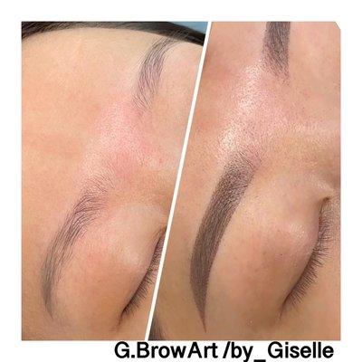 Ombre Eyebrow Tattoo