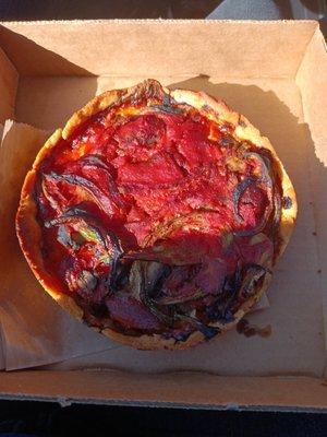 Individual pizza.