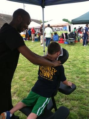 Jorrell at Relay 4 Life