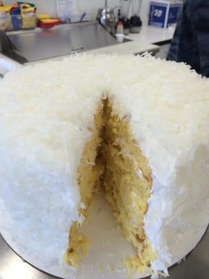 Coconut Cake - Yum!!!