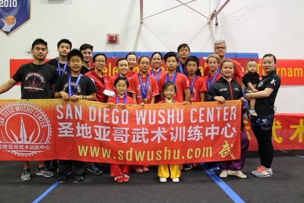 SD Wushu Team @2017 L.A Wushu Tournament