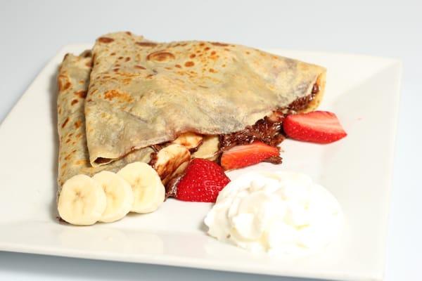 Chocolate Fruit Delight Crepe