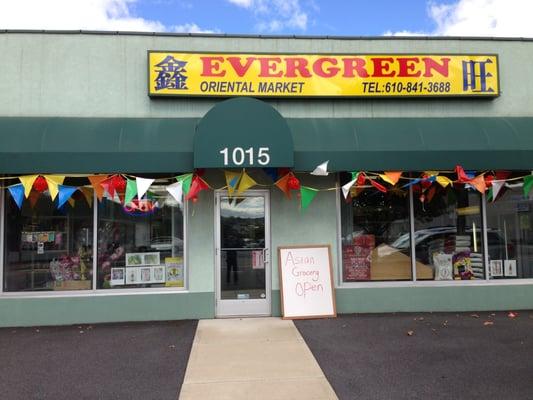 Welcome to Evergreen Oriental Market in Allentown PA