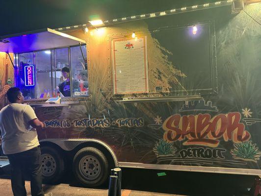 The Sabor taco truck