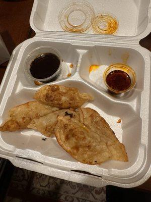 Pan-Fried Dumpling Dinner