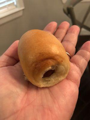 Mini kolache - really cute and two bites. Good for the little kids.