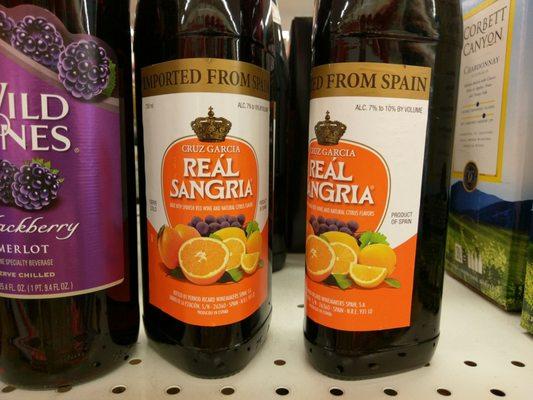 Best bottled sangria I've ever tried. Imported from Spain!