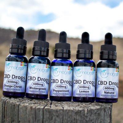 Colorado Full spectrum CBD Oil available in multiple flavors.