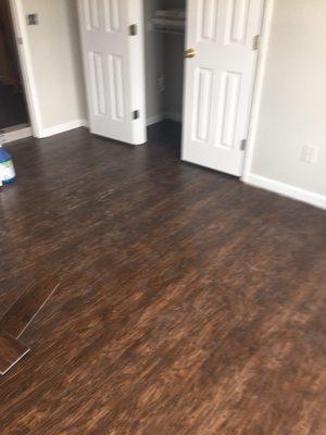 Laminate flooring