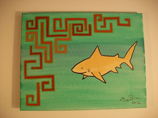 "Forever" painting from BubbleFish Designs.  Super fresh!