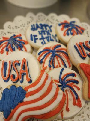 4th of july sugar cookies