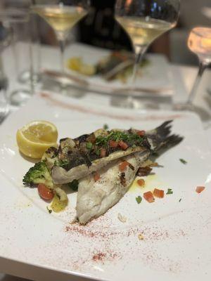 Delicious White Sea Bass