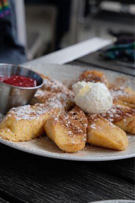 French Toast with Raspberry Jam