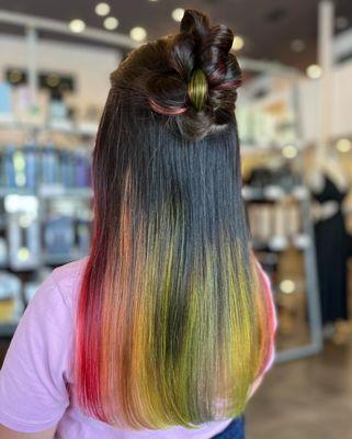 Rainbow highlights by Naoko