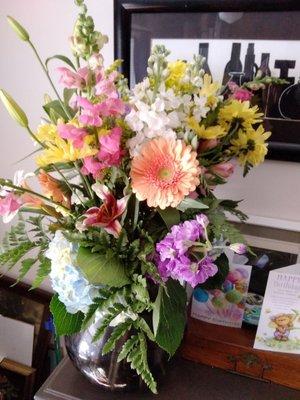 Hanover Country Florist-    My son and daughter sent them to me for my birthday. They were beauitful!