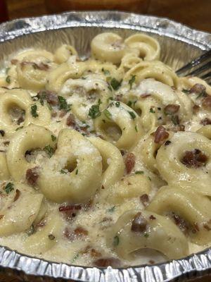 Tortellini Carbonara done right!