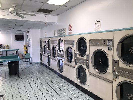 Large capacity dryers