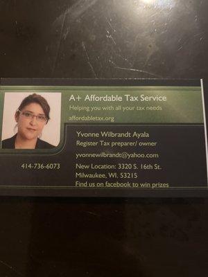 A+ Affordable Tax Service