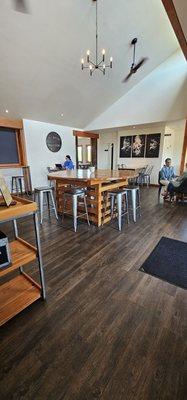 Interior of coffee shop