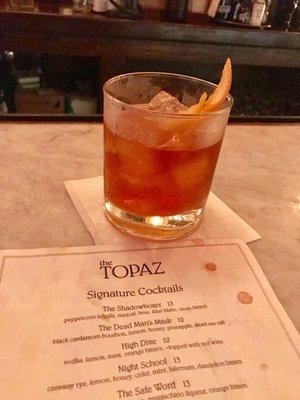 $6 old fashioned for happy hour