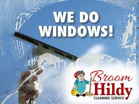 Call us today for GREAT window cleaning!