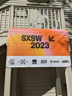 SXSW sign