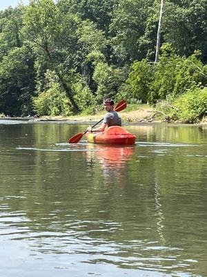 Piney River kayaking