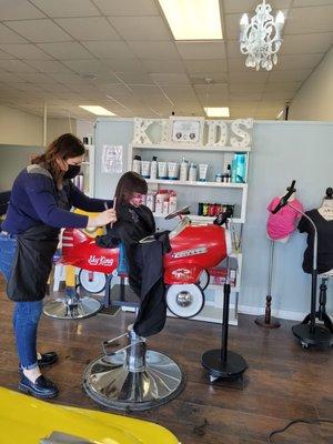 Great place for children haircuts!