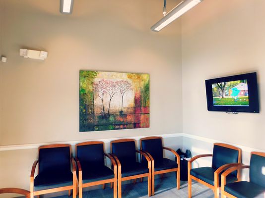 Friendly Dental Group of Charlotte-Whitehall Patient Waiting Area