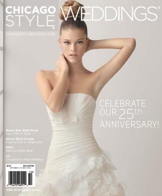 Abeille Beauty & Bridal featured in the Chicago Style Wedding September/October 2012 issue