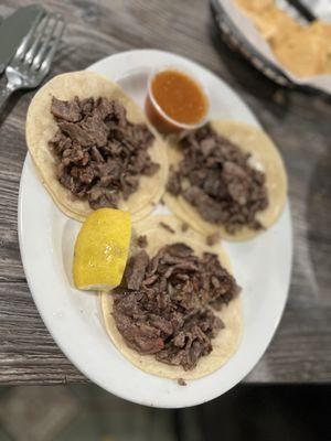 Carne asada tacos