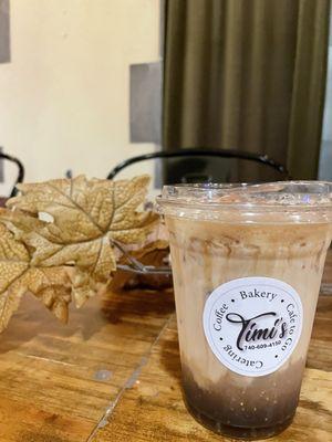 Iced Fall Favorite latte