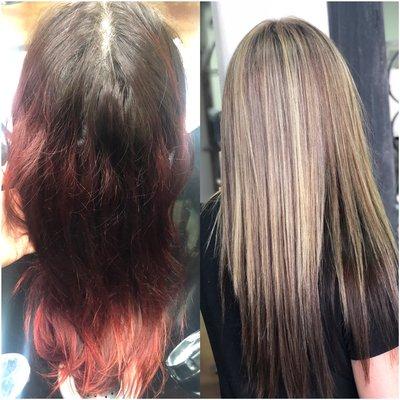 Color correction done by Maureen