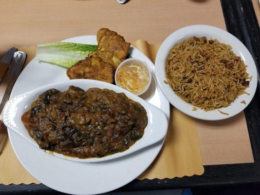 Legumes Lunch Special Rice and Beans