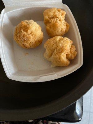 Supposedly Fried Dumplings.