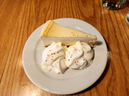 New York cheesecake